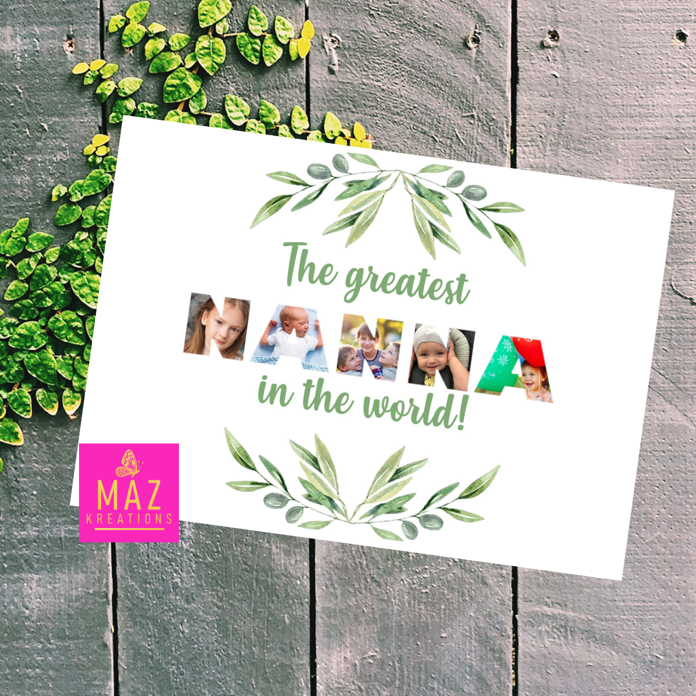The Greatest MUM in the world - Olive
