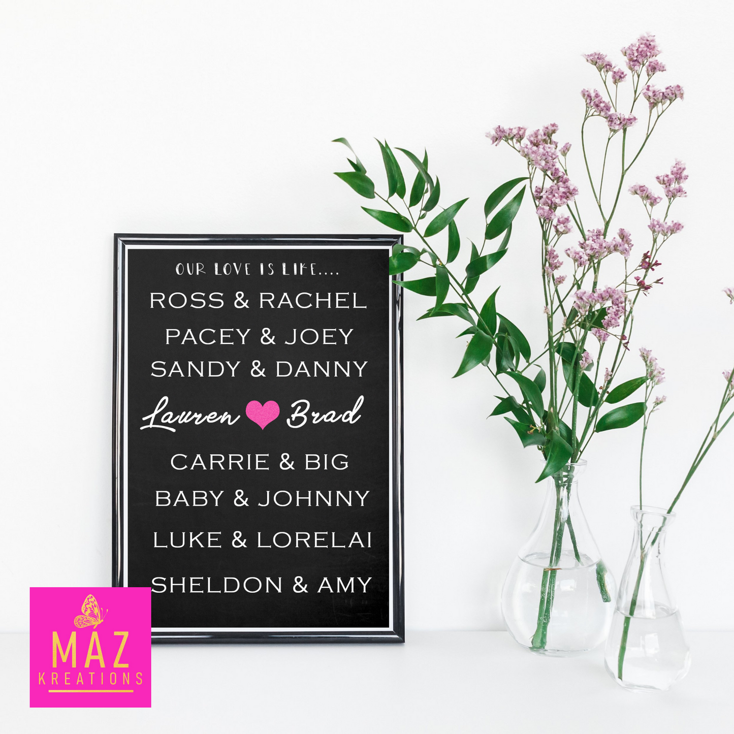 Couples Poster - Character Couples